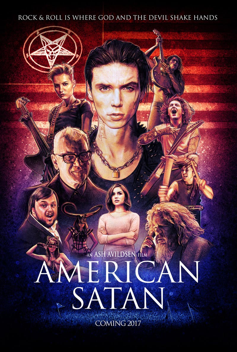 Pôster de "American Satan" | Imagem: divulgação