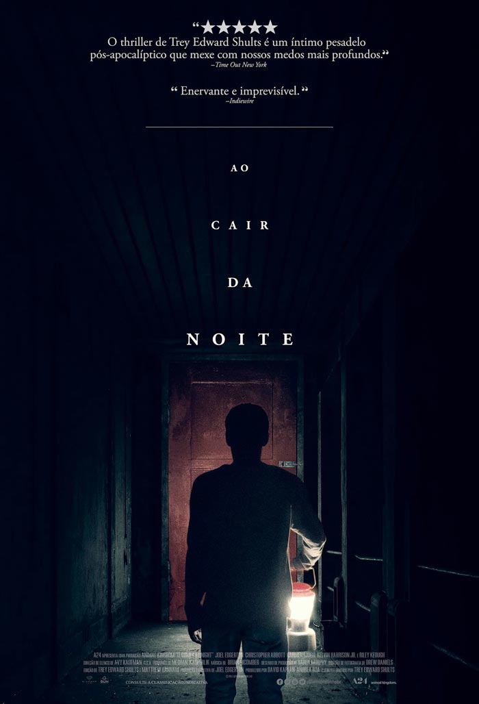 Pôster de "Ao Cair da Noite" | Imagem: divulgação