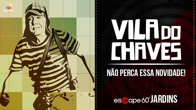 Jogo de escape: como é brincar na sala Vila do Chaves do Escape 60