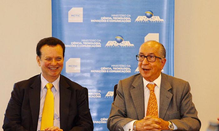 O ministro da Ciência, Tecnologia, Inovações e Comunicações, Gilberto Kassab, e o presidente da Finep, Marcos Cintra, destacaram a importância do Finep Startup durante o lançamento do programa em São Paulo | Foto: divulgação - Finep