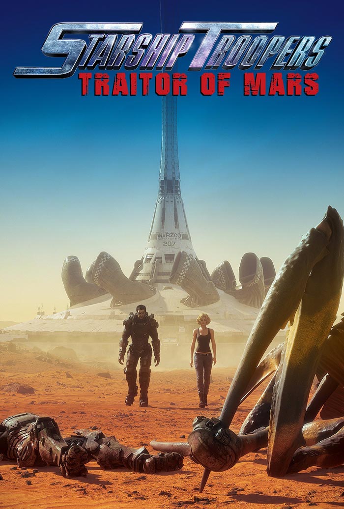 Pôster de "Starship Troopers: Traitor of Mars" | Imagem: divulgação - Sony Pictures
