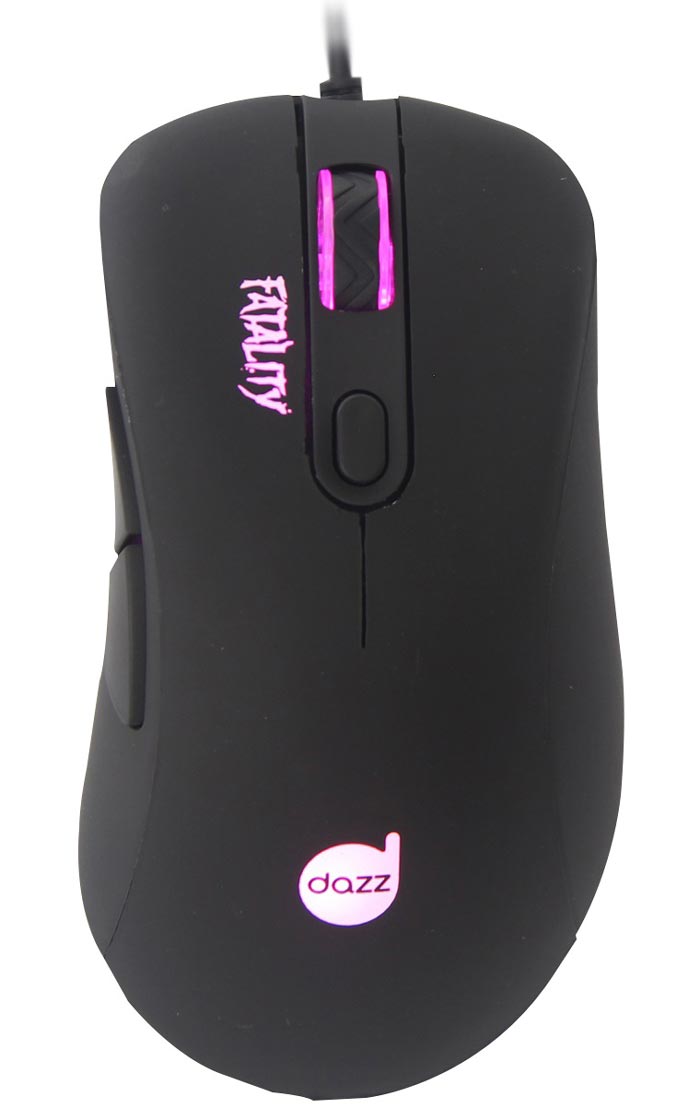Mouse Gamer Fatality, da Dazz, tem preço sugerido de R$ 79,90 | Foto: divulgação