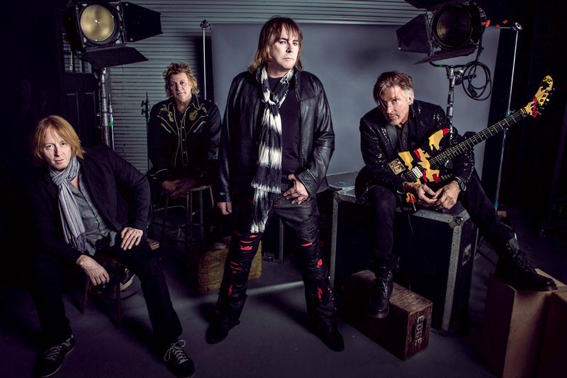 Dokken nos shows de reunião: Jeff Pilson, Mick Brown, Don Dokken e George Lynch | Foto Kevin Baldes