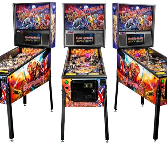 Máquina de Pinball do Iron Maiden terá diferentes versões