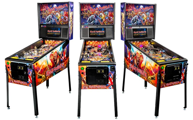Máquina de Pinball do Iron Maiden terá diferentes versões