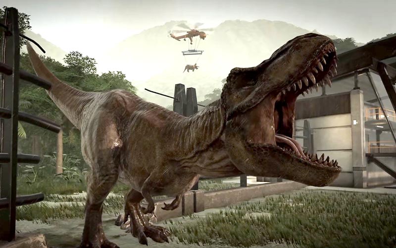 Jurassic World: Evolution chegará para PS4, Xbox One e PC em junho