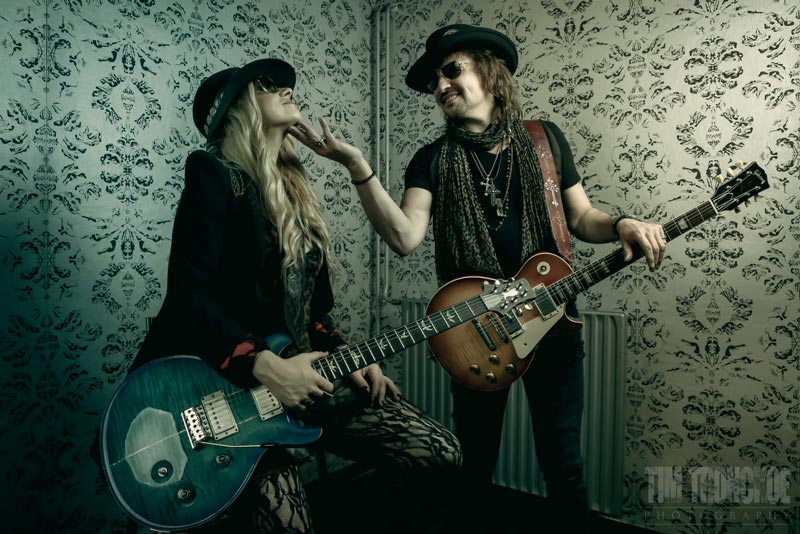 Orianthi Panagaris e Richie Sambora | Foto: Tim Tronckoe