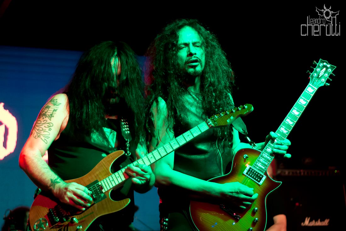 Jeff Duncan e Phil Sandoval (Armored Saint) | Foto: Leandro Cherutti