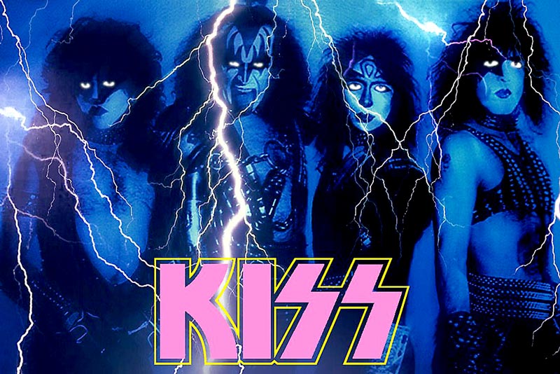 Kiss no Brasil em 1983 | Foto: reprodução