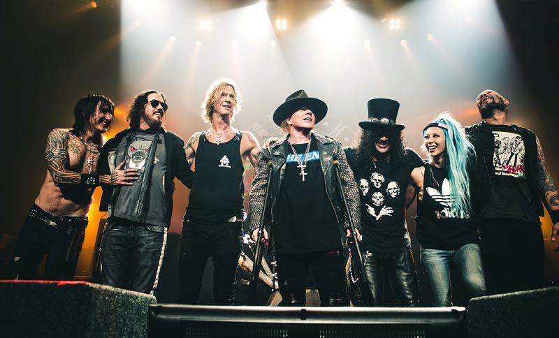 Guns N' Roses na Not in This Lifetime tour | Foto: Katarina Benzova