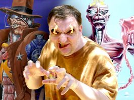 Derek Riggs, criador de famosas capas do Iron Maiden, é confirmado para a Horror Expo 2019